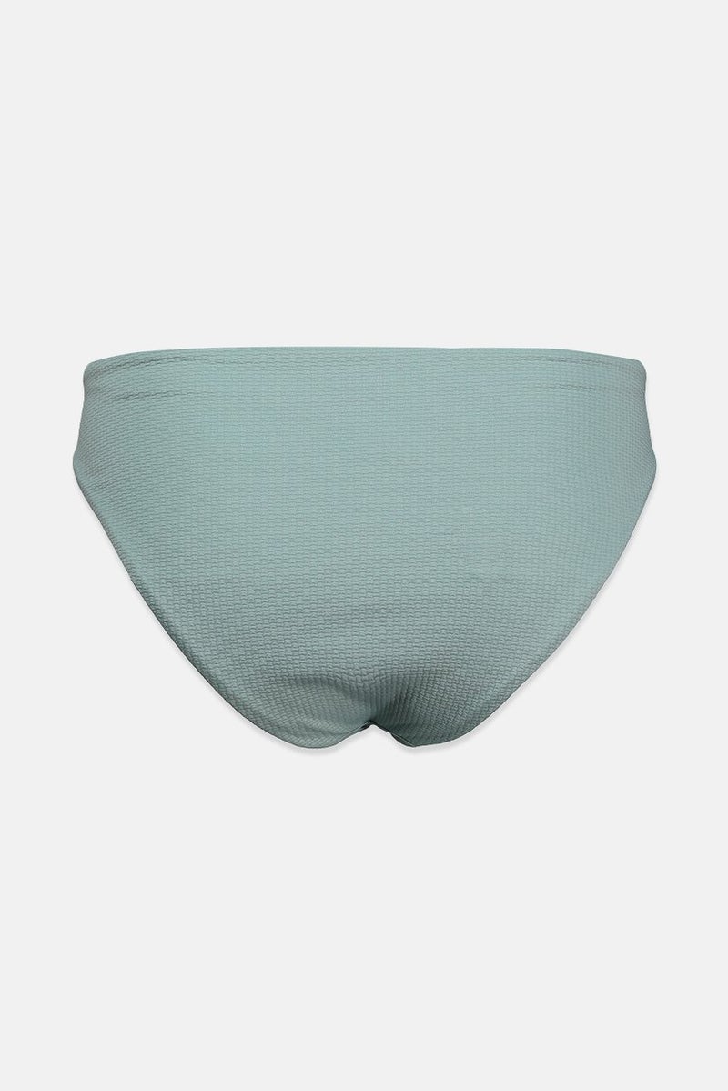 Reserved Women Textured Bikini Bottom, Sage Green - Image 2